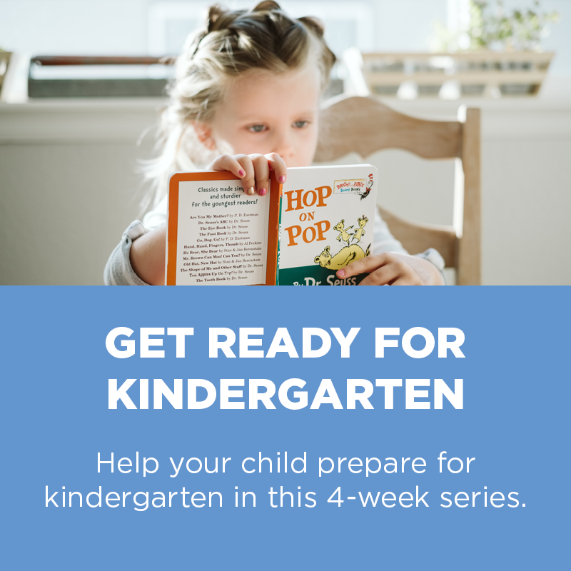 help your child get ready for kindergarten with this 4-week free coarse